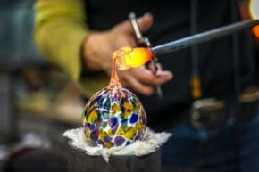 Glass Blowing at the Lodge